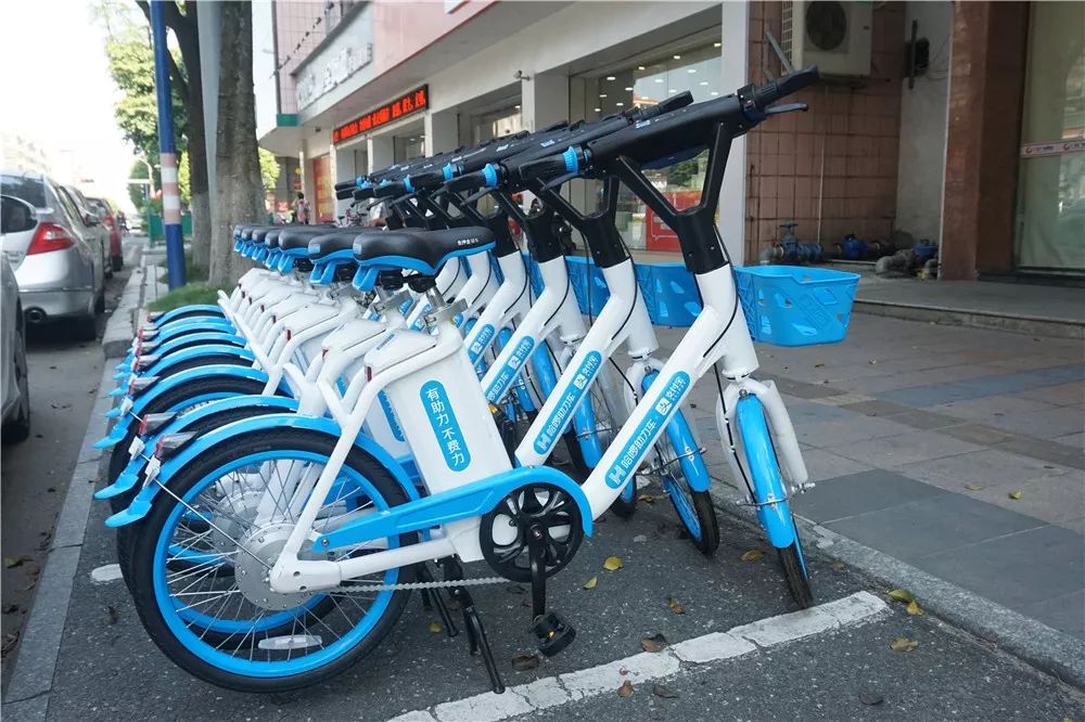 首批500辆小蓝车出没伦教也有共享助力车啦