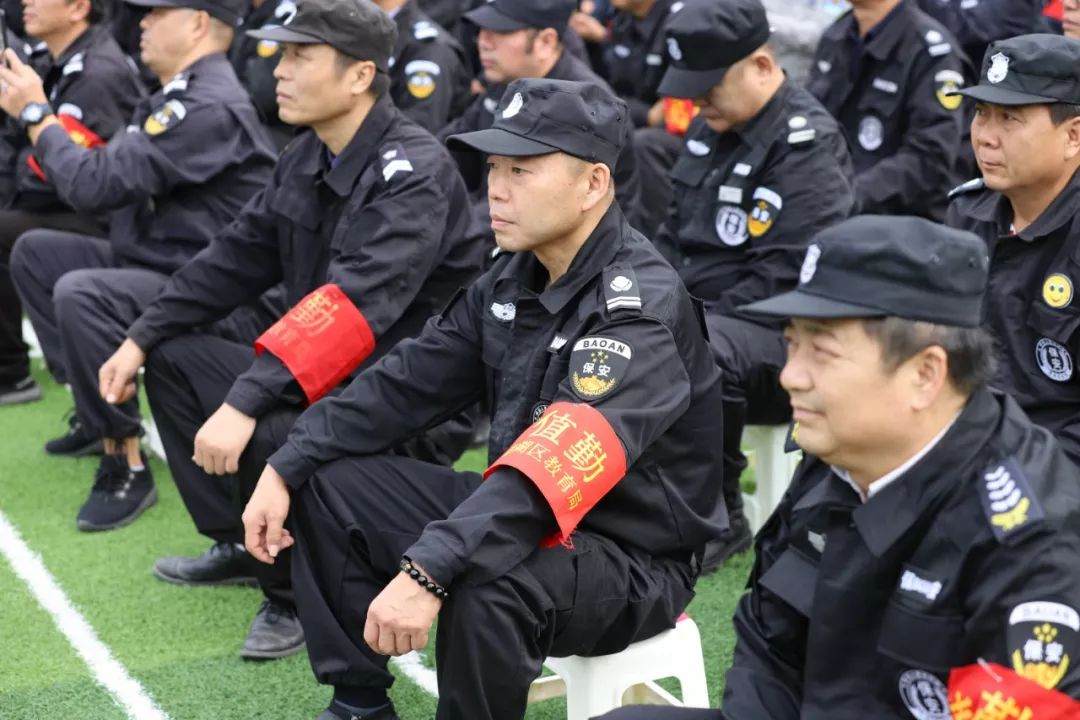 "迎大庆  保平安  护校安园"莲湖区校园专职保安员实战化演练暨防卫