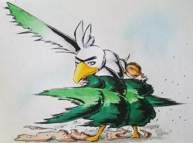 葱游兵神奇宝贝中最好吃的鸭骑士已被大触画师玩坏