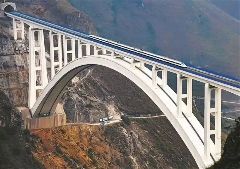 世界第一跨沪昆高铁北盘江特大桥