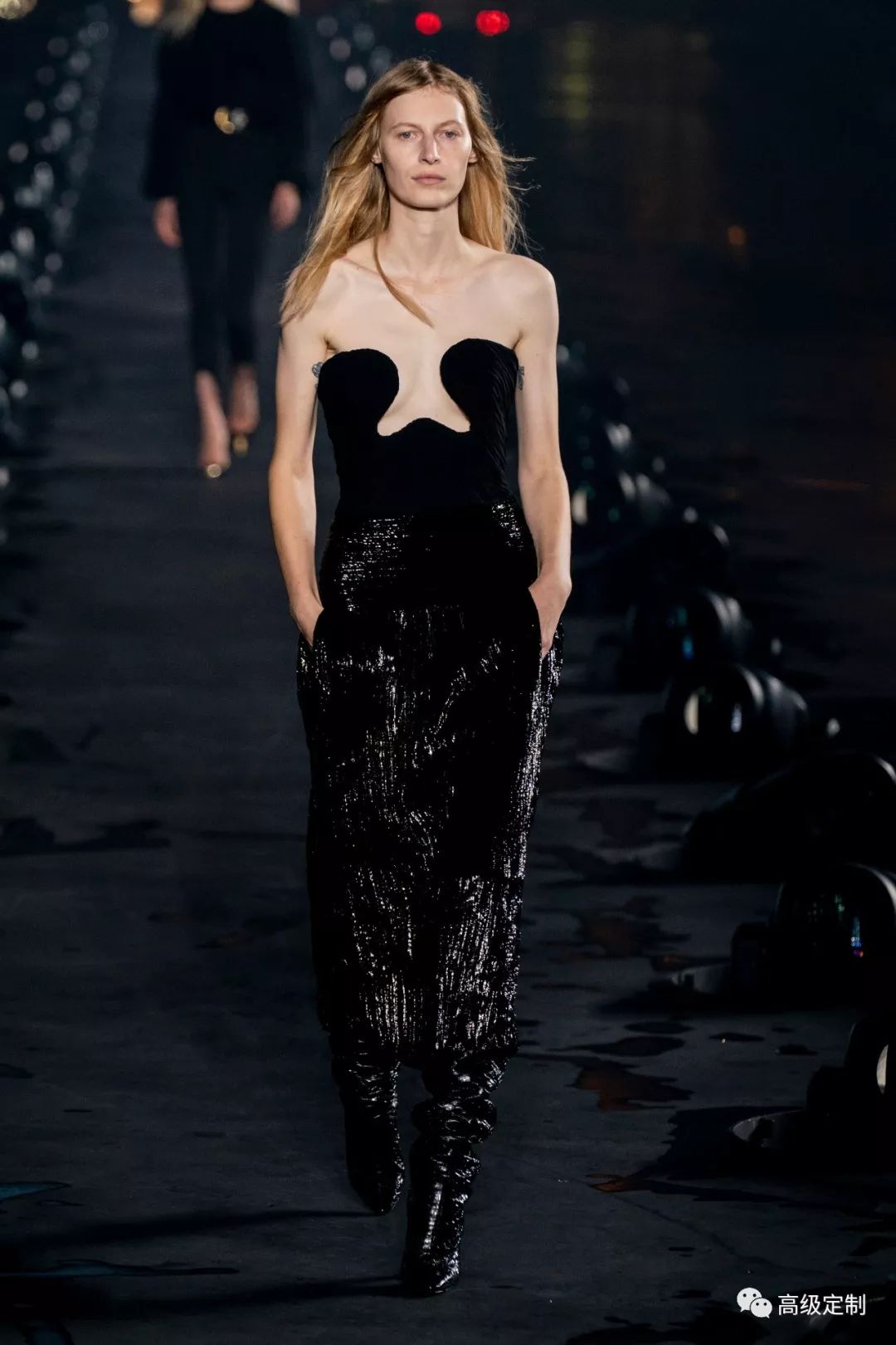 秀场直击saintlaurent的2020春夏大秀