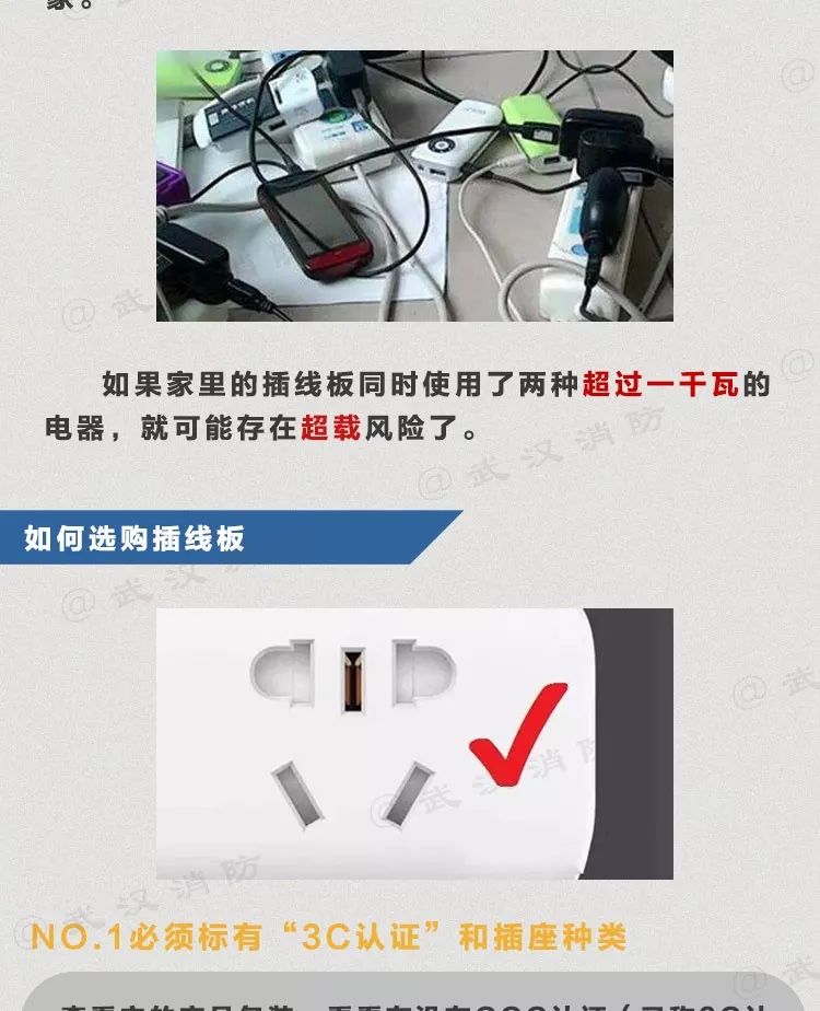 【一图读懂】这种插线板很危险,家里有的赶紧扔!