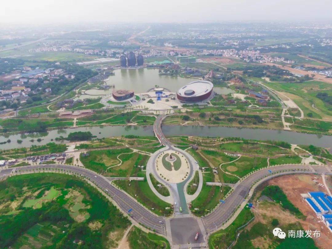 通过卫星地图看南康30年变迁这座城市变化太大了