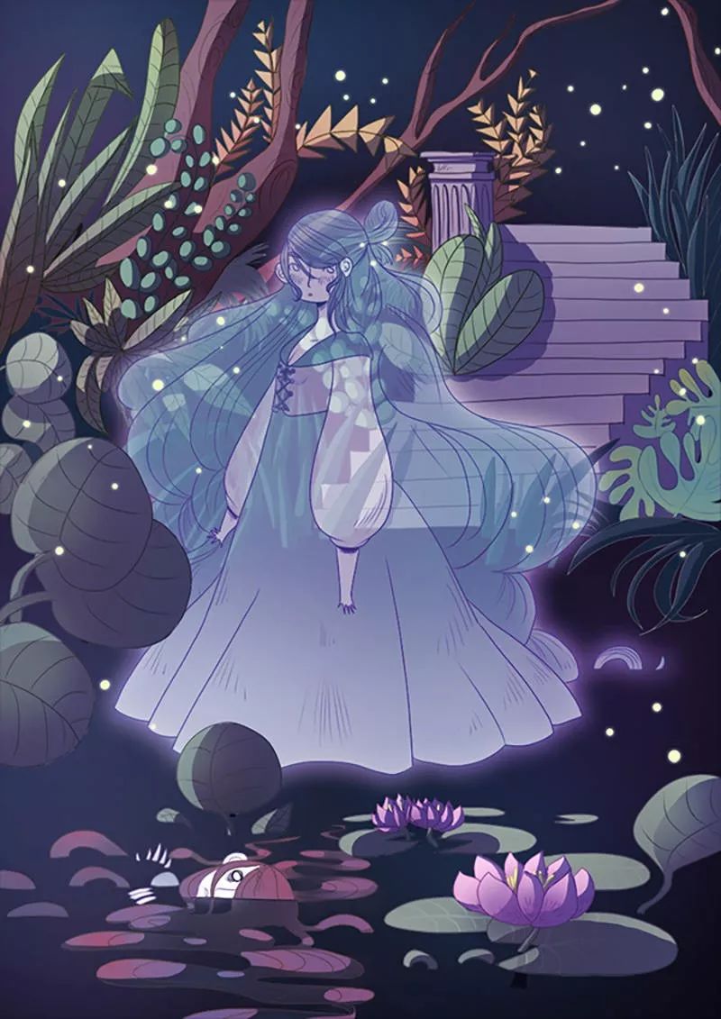 奇妙的故事一组创意插画灵感