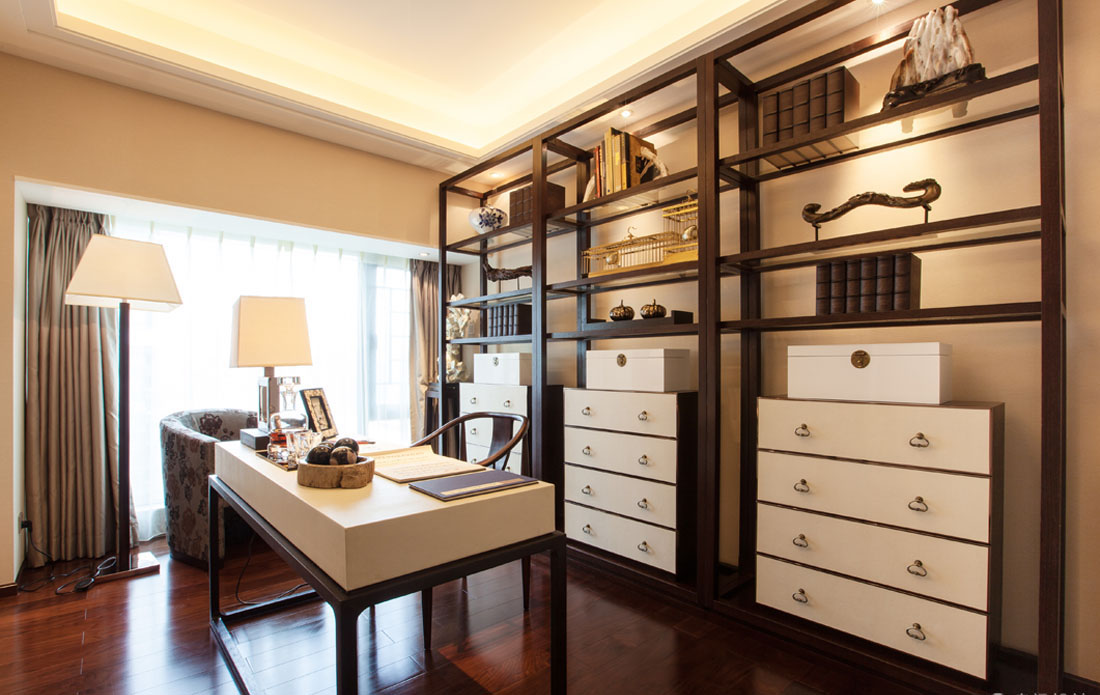 绵阳分享新中式风格!美到骨子里的深沉与优雅-逸品装饰