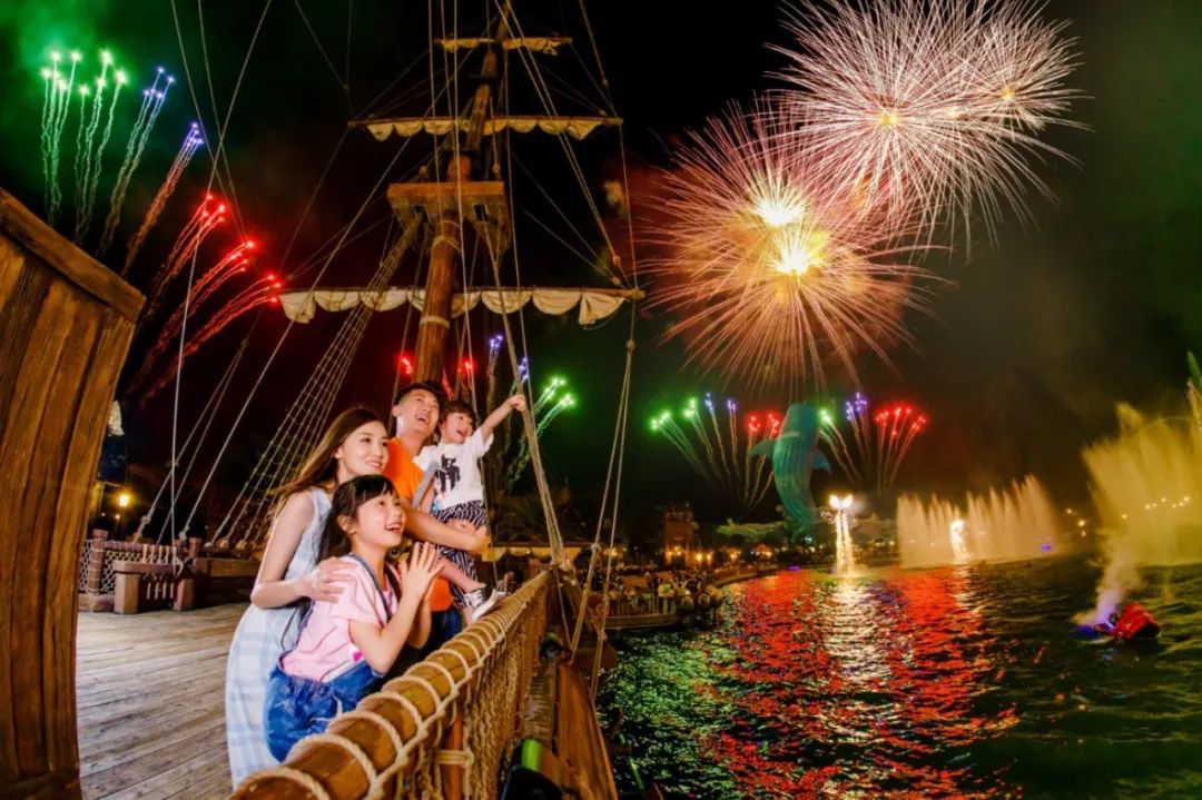 这个黄金周珠海长隆又双叒叕放大招特别加场烟花汇演每日准时绽放