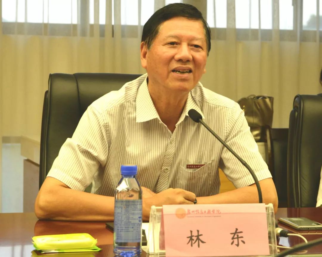 学校常务副校长林东,副校长黄克安,张舜德,校长助理岳爱臣,周宏博