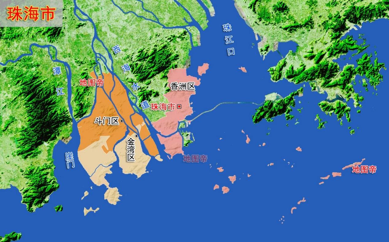 原创22张地形图快速了解广东省各地级市