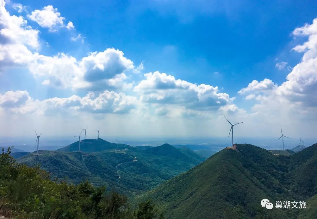 巢湖最高峰邂逅最美風景