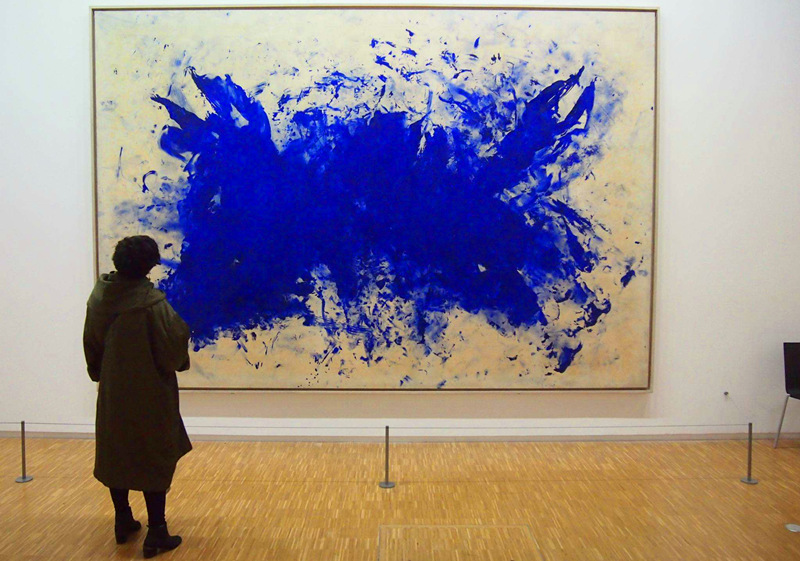 他发明了一种颜色,用此颜色作画,一幅卖5800万_克莱因