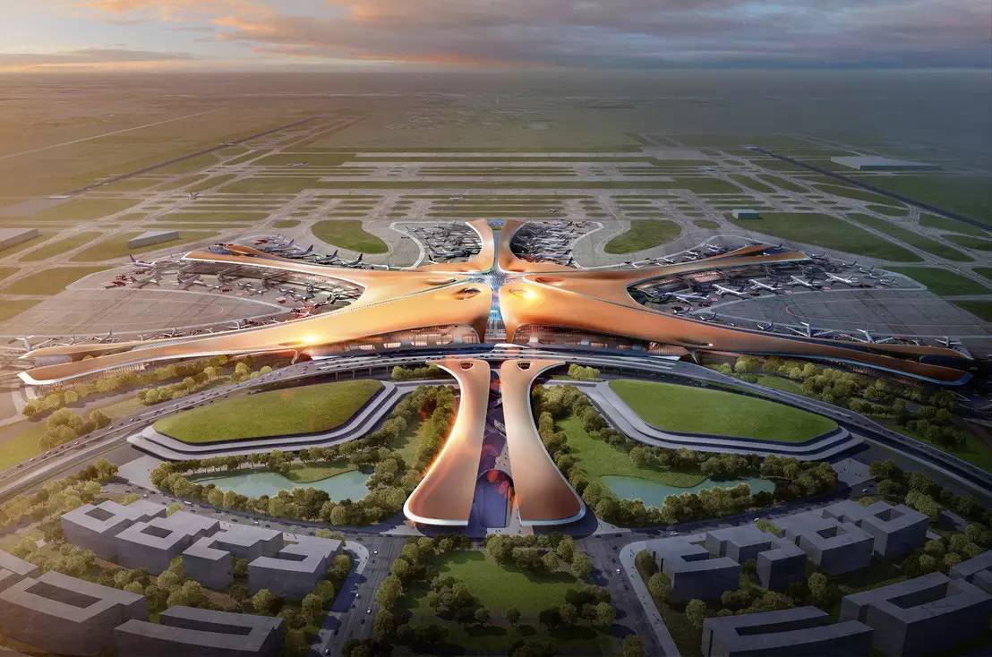 北京大兴机场今投入运营 年客流输送量达1亿人次