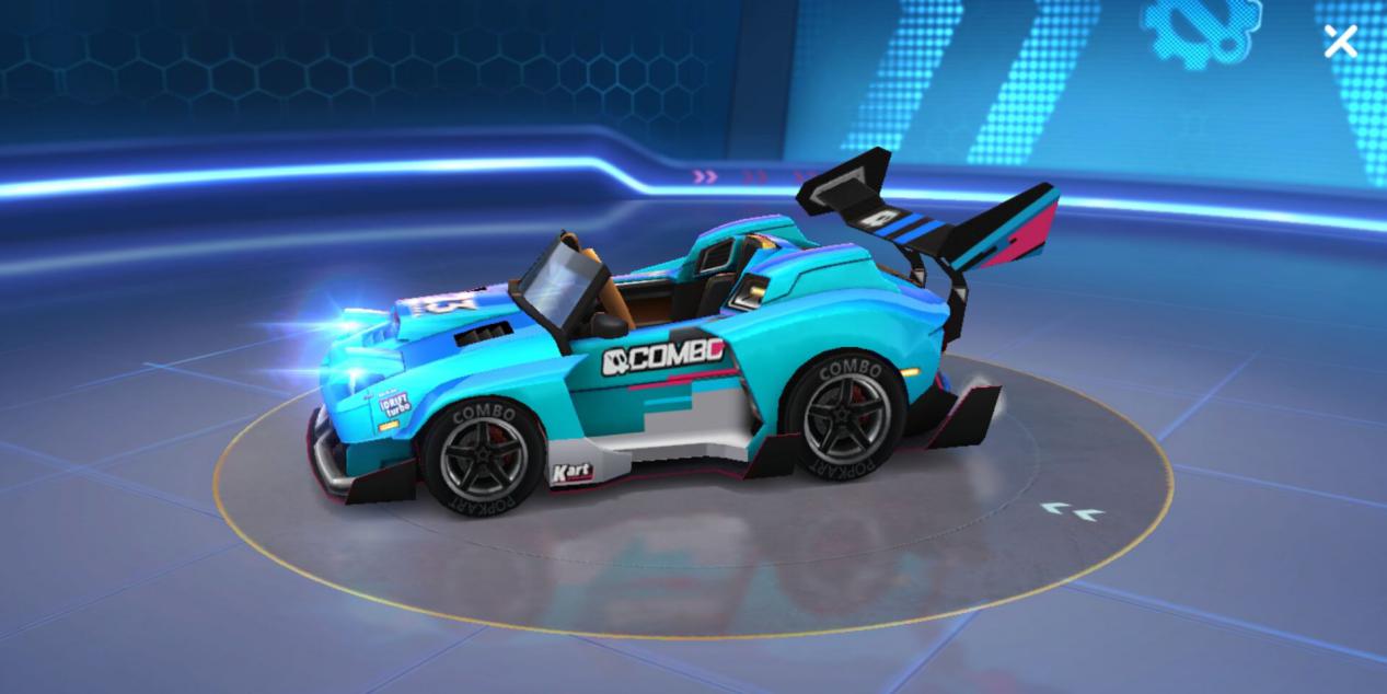 传说竞速赛车亚特拉斯上线,蓝色外形超强性能