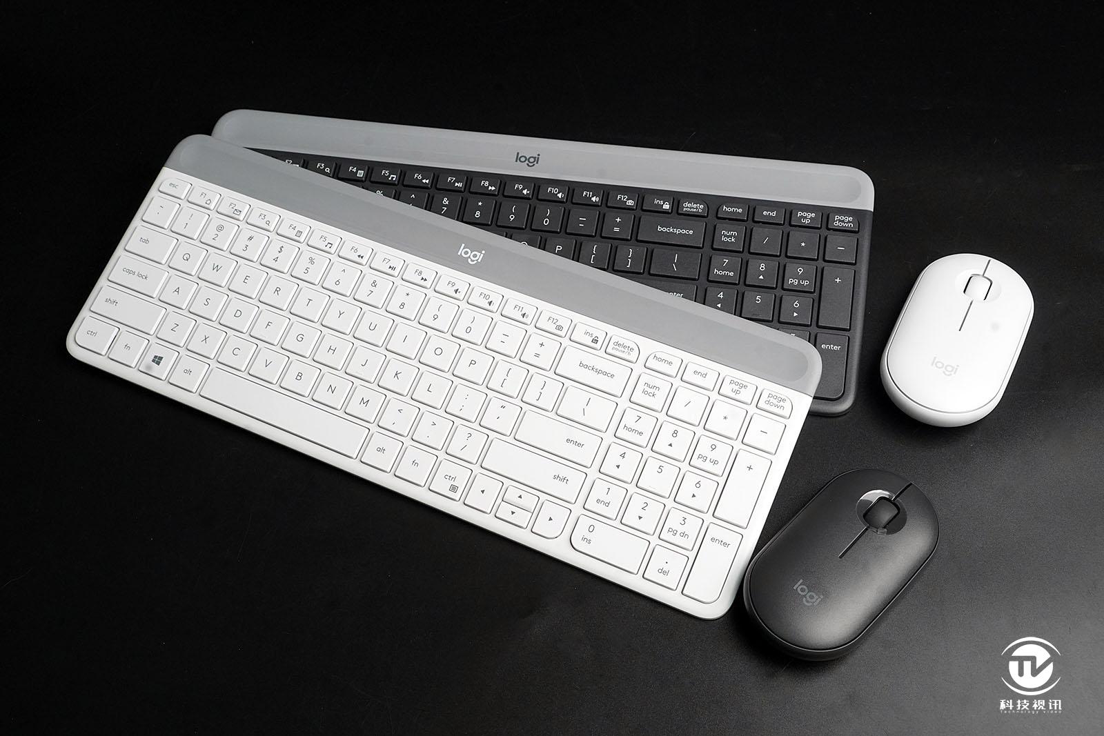 轻薄极致静音舒畅 罗技mk470无线键鼠套装评测