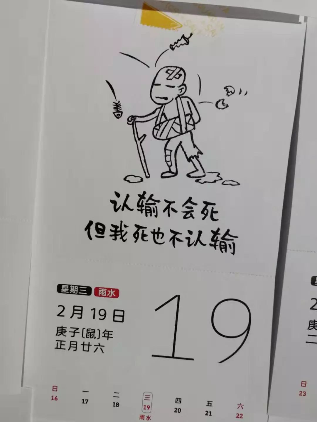 青苑文创2020小林漫画日历凡是过去皆为序曲