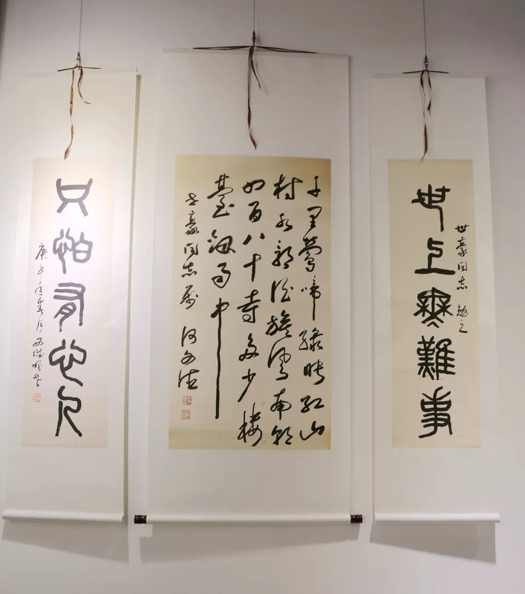 奋斗新时代 | 庆祝新中国成立70周年西和县老一辈书画家遗作展在西和