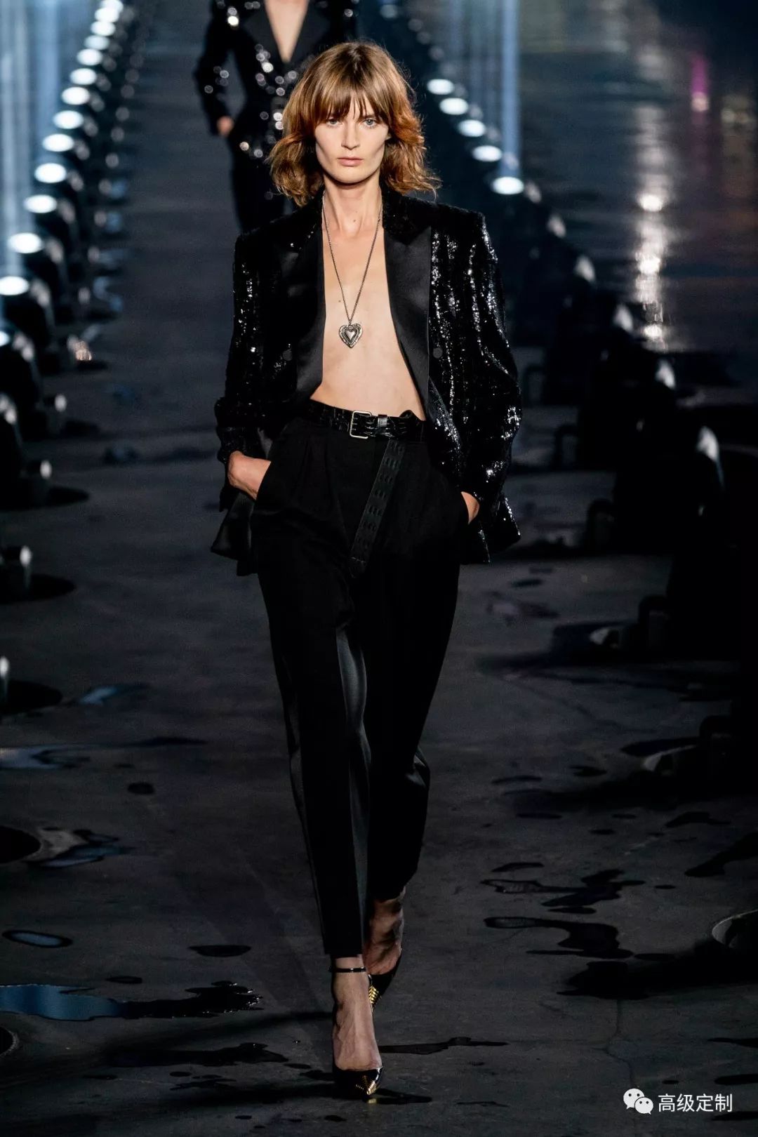 秀场直击saintlaurent的2020春夏大秀