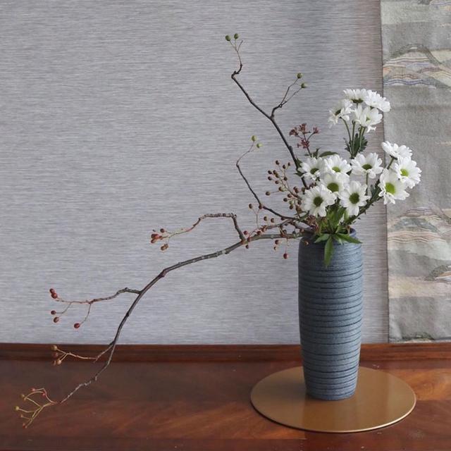 isunflower花艺学院东方插花的几种基本花型