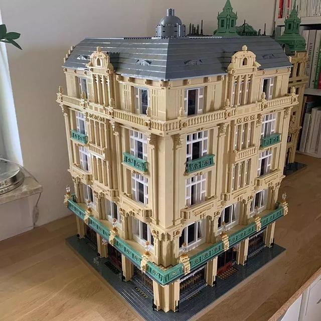 lego乐高moc:作品欣赏,建一个自己的房子