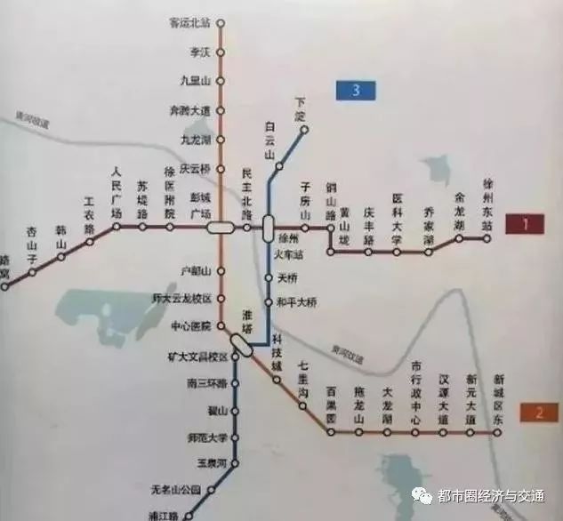 淮安地铁线路图图片