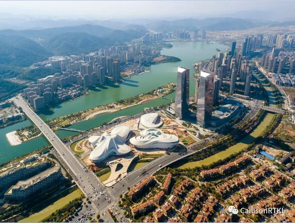 金茂梅溪湖国际广场设计融入湘江沙砾概念