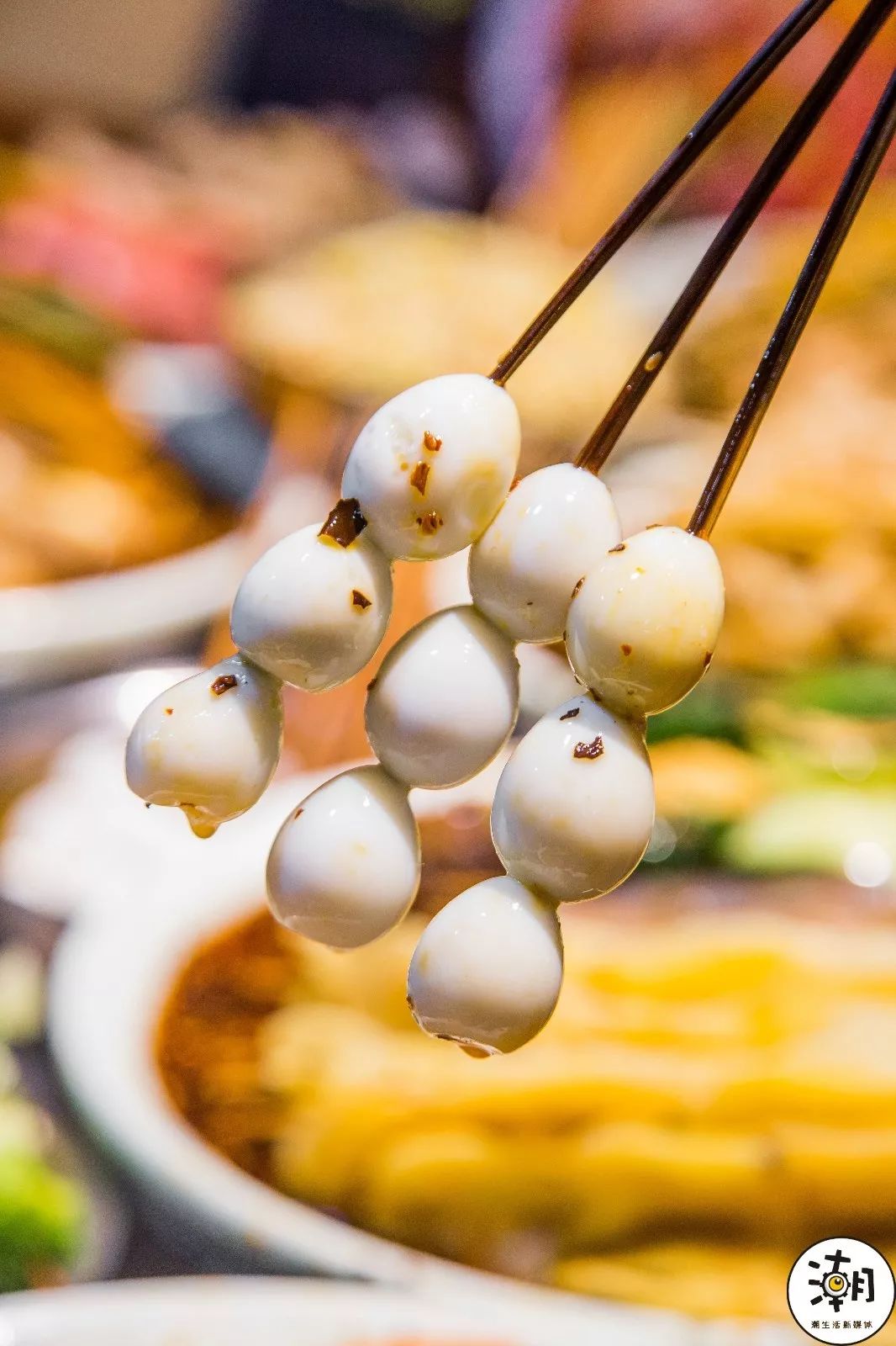 "翻牌"大坪巷子里的钵钵鸡!1元1串!