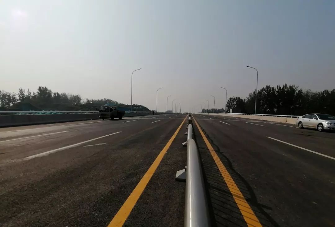 好消息通车啦周口第一座高架桥竣工八一大道十一前直通商水双向六车道
