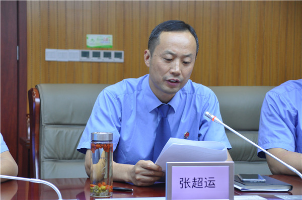 日下午江苏省淮安市清江浦区人民检察院召开专题新闻发布会,党组成员