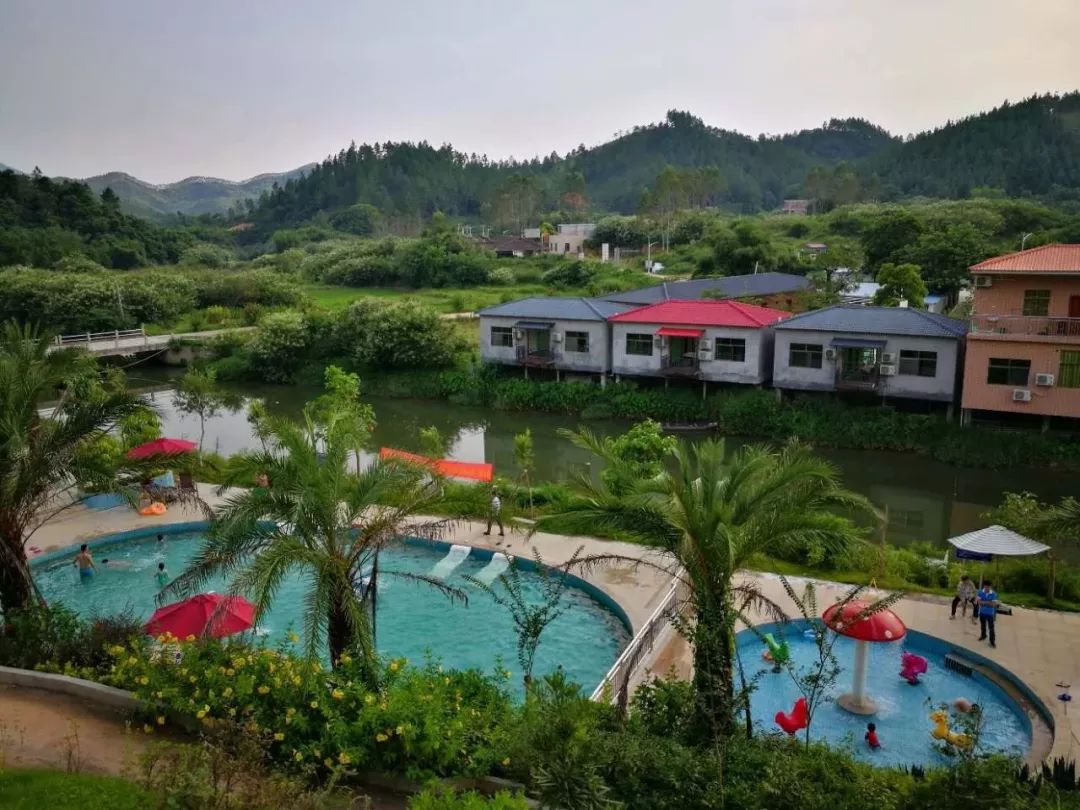 国庆包场658元入住惠东水美温泉豪华房坐拥山清水秀真温泉