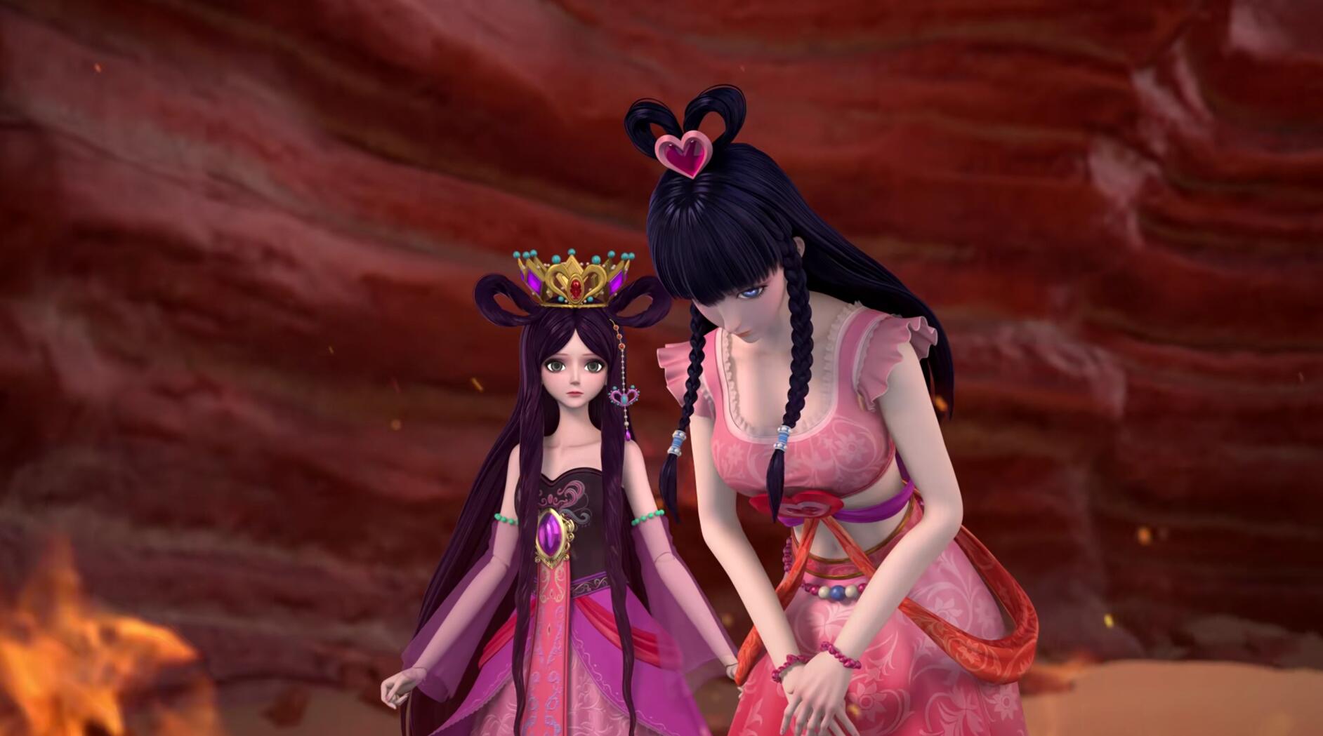 叶罗丽精灵梦:爱情力量是无可比拟,思思为了救他,甘愿付出生命_王默粉