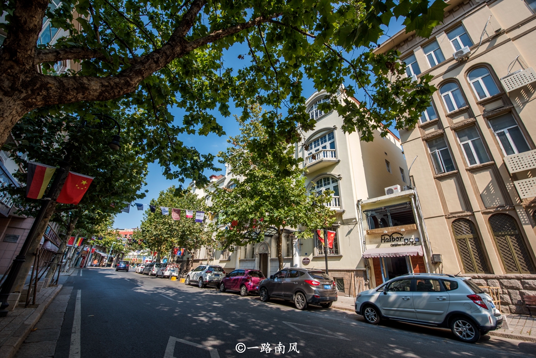 青岛有条"德国街",遍地洋楼,看不到几个游客!