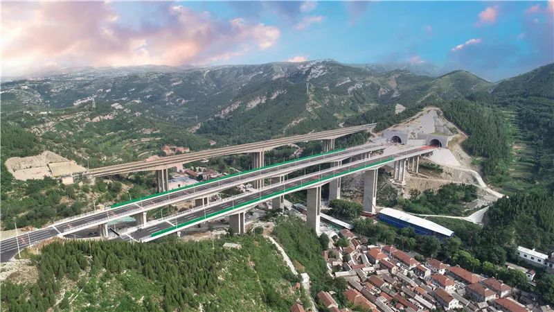 一线掠影山东滨莱高速公路少建一个梁场
