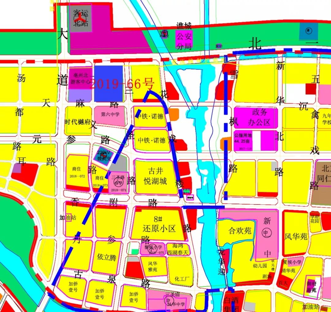亳州临空经济区规划图图片
