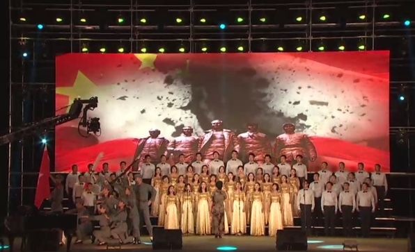 人社局筑梦中国合唱团《共筑中国梦》住建局筑梦合唱团《时代号子》