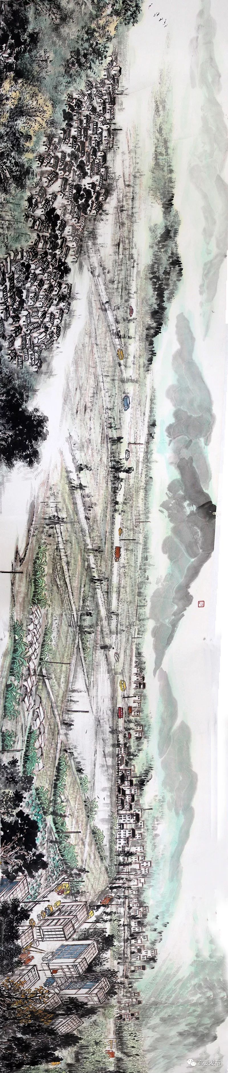 壮丽70年 | 水墨丹青礼赞壮丽70年,为你揭秘70米国画长卷创作背后的