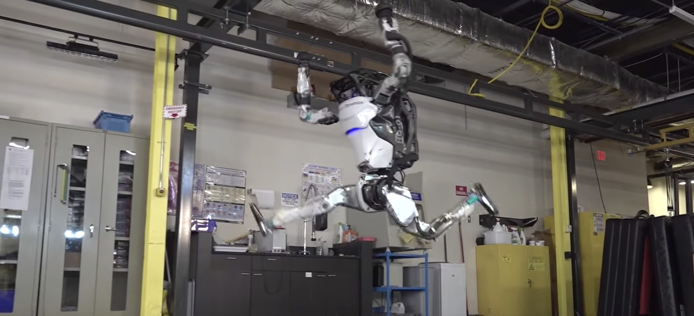 波士顿动力最新震撼视频:atlas做自由体操