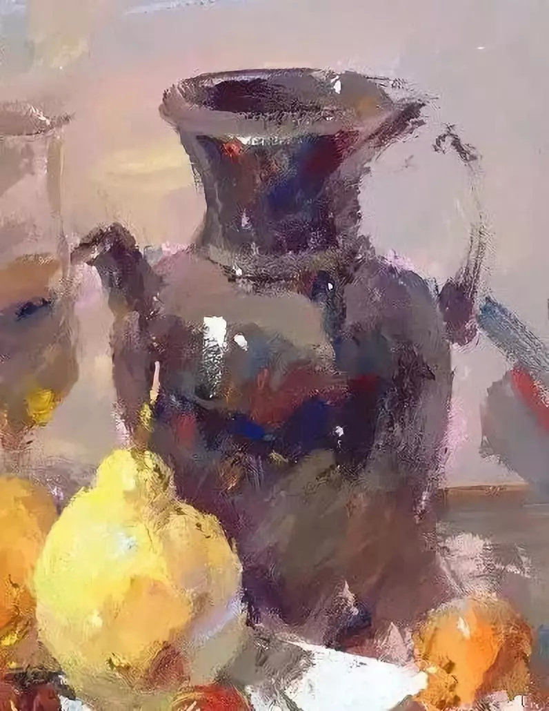010画室色彩教学各类罐子水果透明物体的画法大全超实用