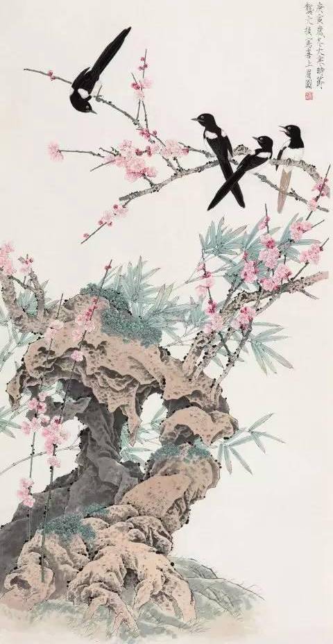 龚文桢工笔花鸟清雅秀美