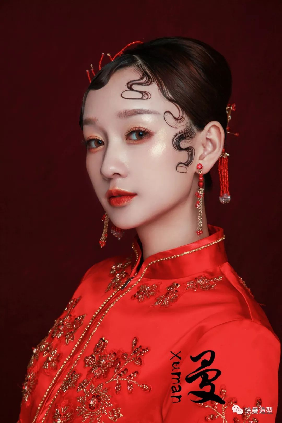 徐曼造型 | 新中式造型分享,喜欢就收藏转发哦!