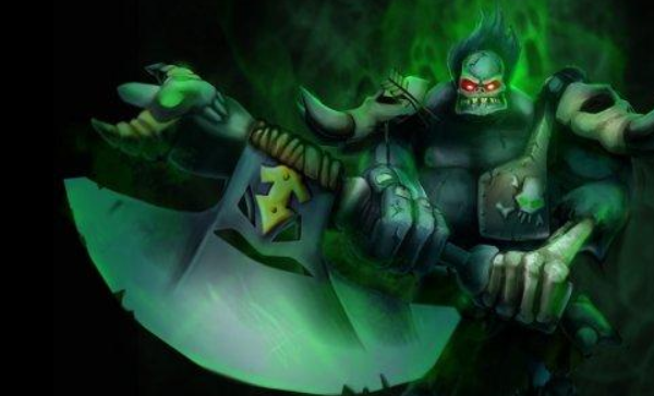 亡灵勇士 塞恩 老版本塞恩的地位就相当于dota里面的骷髅王一样,比较