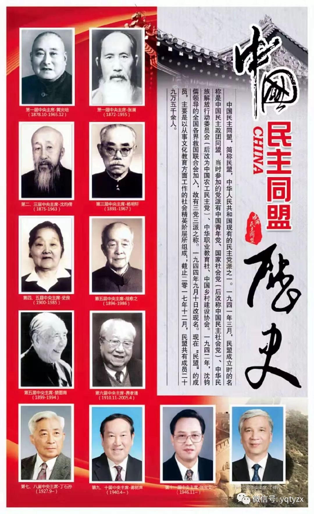 国庆专栏新中国70年与阳泉统一战线61民盟