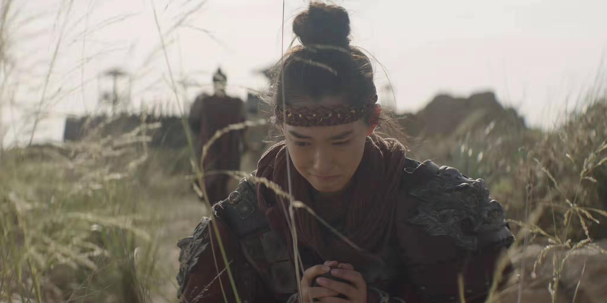 刘楚玄《花木兰》热拍 一代女将飒爽铿锵