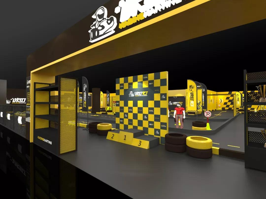 咔叮卡丁室内儿童卡丁车体验馆