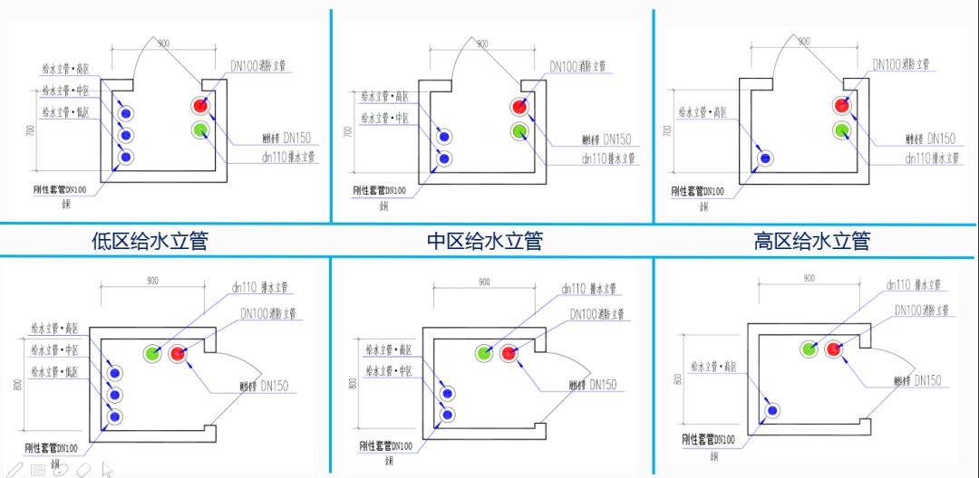 知名房企不外传的管道井水井机电安装技术