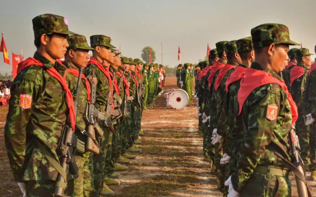 在泰緬邊境mae la kha建立有1個據點,這個據點是在克倫民族解放軍(kn