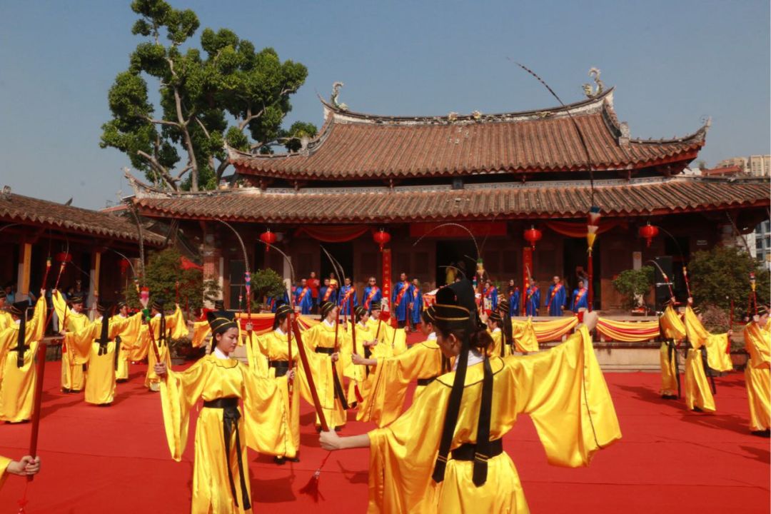 文化同安礼敬先贤闽南神韵邀您共赏六佾之舞