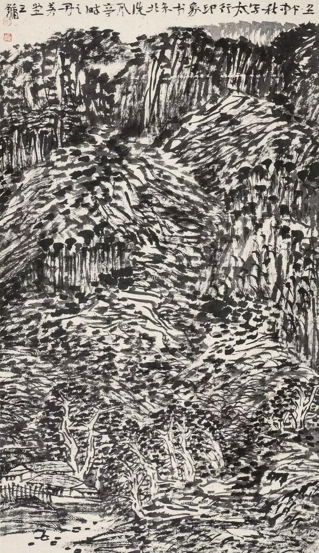 王镛作品多少钱一平尺20182019王镛山水画作品拍卖行情