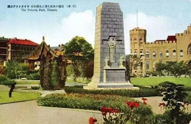 今河东区大光明桥附近日租界,今八一礼堂附近金汤桥日租界,今八一礼堂