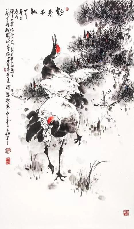 中国鸡王画家王德培图片