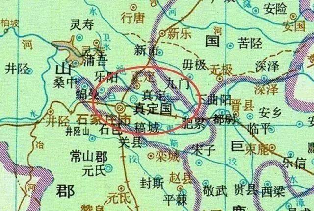 比如正定往南是邺城,这从曹魏时期一直到南北朝时期都是作为都城.