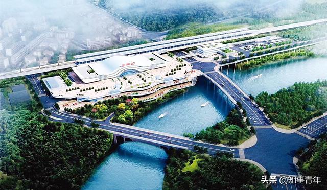 赋能经济万州云阳后花园黄石镇黄石高铁新城正式开工